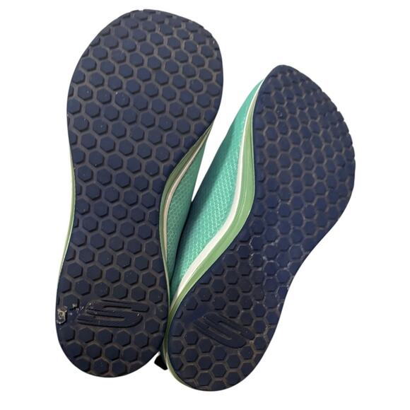 SKECHERS Skech-Air Memory Foam Blue Trainer Sneakers SZ 9 - Picture 3 of 10